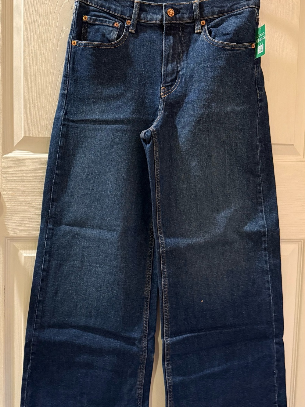 GAP High Rise Wide Leg Jeans